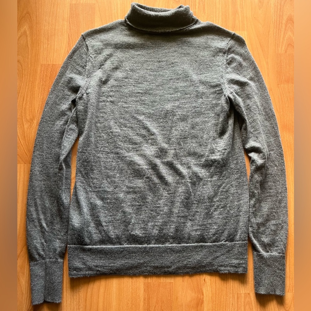 Banana Republic Charcoal Merino Wool Sweater